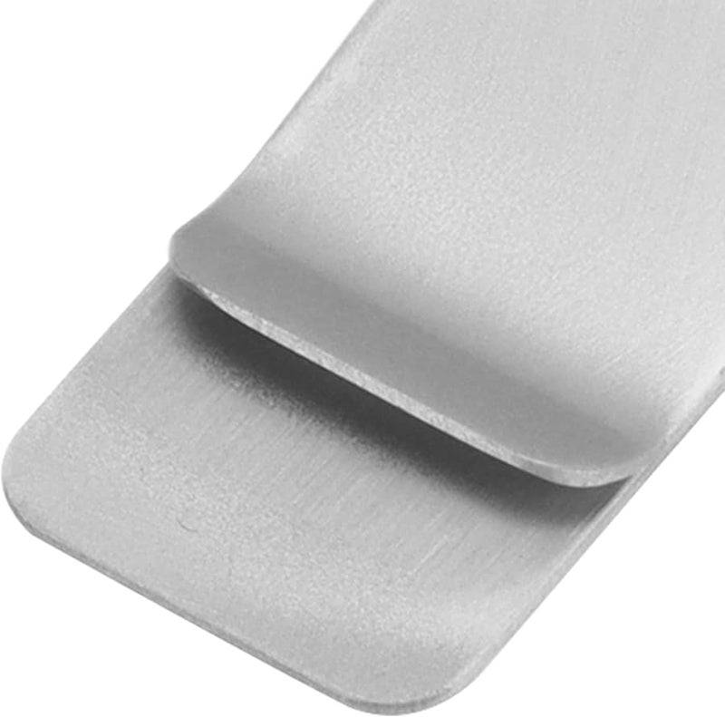 Stainless Steel Money Clip And Credit Card Holder For Men Silver - Image 2